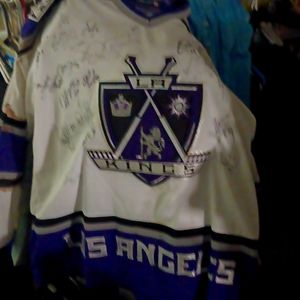 CCM kings autographed  jersey